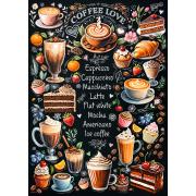 Puzzle Cherry Pazzi Hora Do Café 1000 peças
