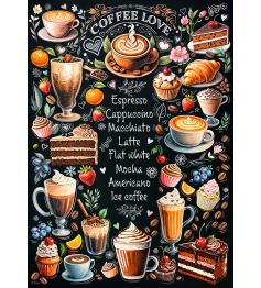 Puzzle Cherry Pazzi Hora Do Café 1000 peças