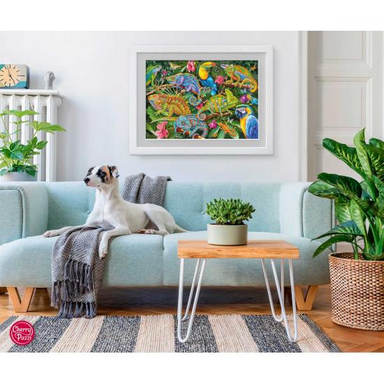 Puzzle Cherry Camaleões Incríveis 2000 peças
