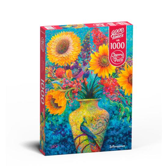 Puzzle Cherry Pazzi Inflorescência 1000 Peças