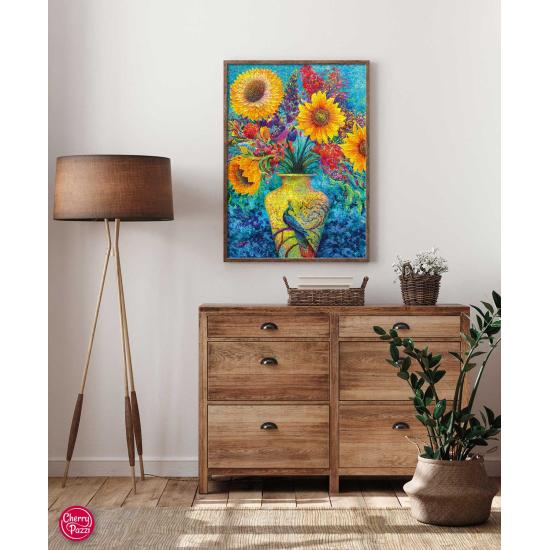 Puzzle Cherry Pazzi Inflorescência 1000 Peças