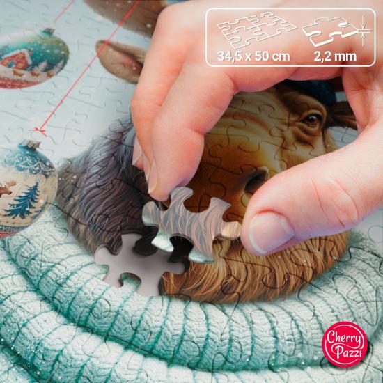 Puzzle Cherry Pazzi It Moose Be Love 500 peças