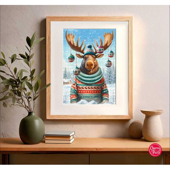 Puzzle Cherry Pazzi It Moose Be Love 500 peças