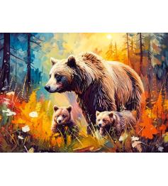 Puzzle Cherry Pazzi Together in Nature 1000 peças