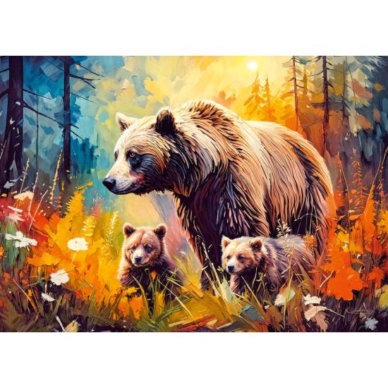 Puzzle Cherry Pazzi Together in Nature 1000 peças