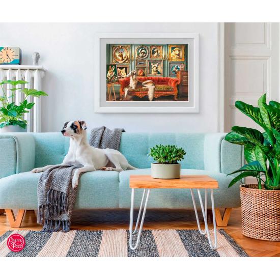Puzzle Cherry Pazzi A Coleção Aristocrática de Animais 1000 peça