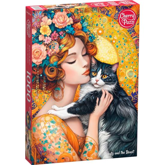Puzzle Cherry Pazzi A Bela E A Fera 1000 Peças