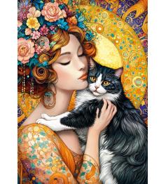 Puzzle Cherry Pazzi A Bela E A Fera 1000 Peças