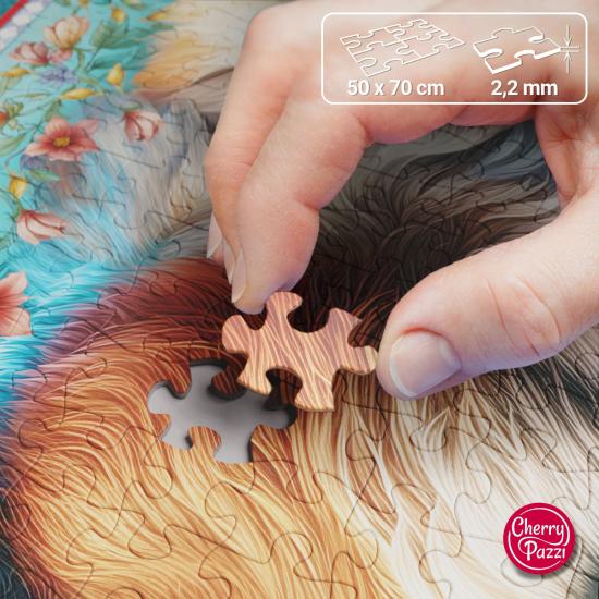 Puzzle Cherry Pazzi O Cartão Real 1000 peças