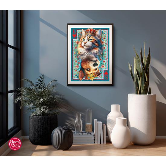 Puzzle Cherry Pazzi O Cartão Real 1000 peças