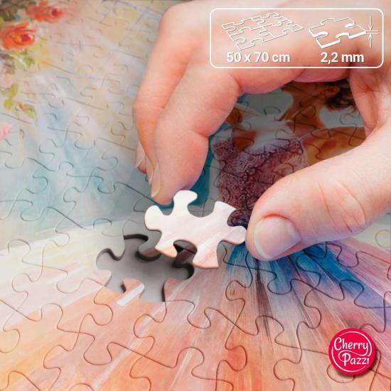 Puzzle Cherry Pazzi Graça em Movimento 1000 peças