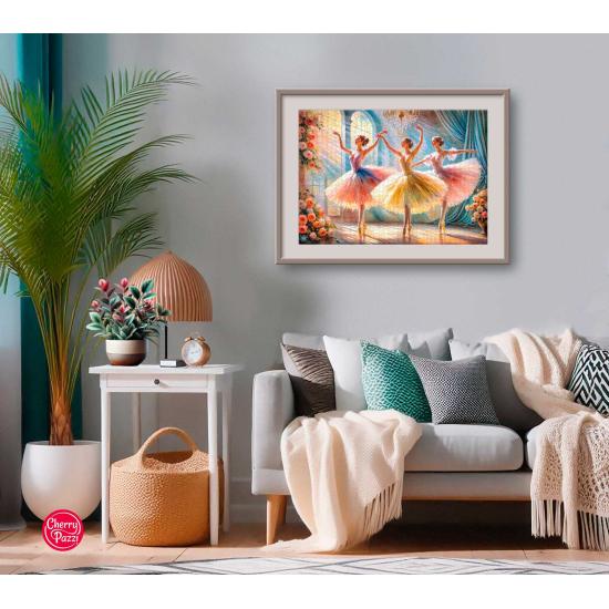 Puzzle Cherry Pazzi Graça em Movimento 1000 peças