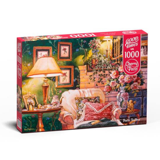 Puzzle poético Cherry Pazzi Teatime 1000 peças