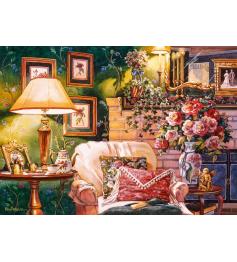 Puzzle poético Cherry Pazzi Teatime 1000 peças