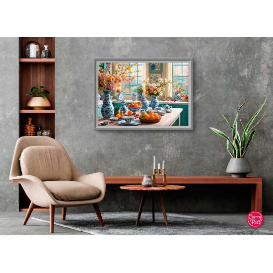 Puzzle Cherry Pazzi Manhã Na Minha Cozinha de 2000 peças