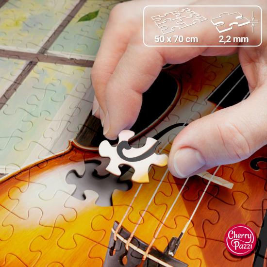 Puzzle Cherry Pazzi A Melodia Lírica 1000 peças