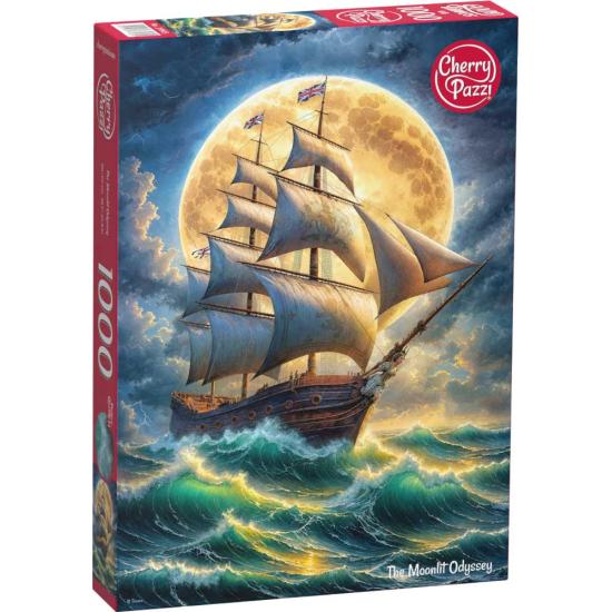 Puzzle Cherry Pazzi A Odisseia Ao Luar 1000 peças