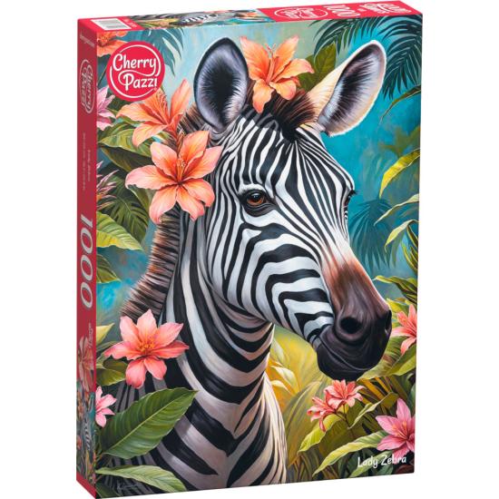 Puzzle Cherry Pazzi Lady Zebra 1000 peças