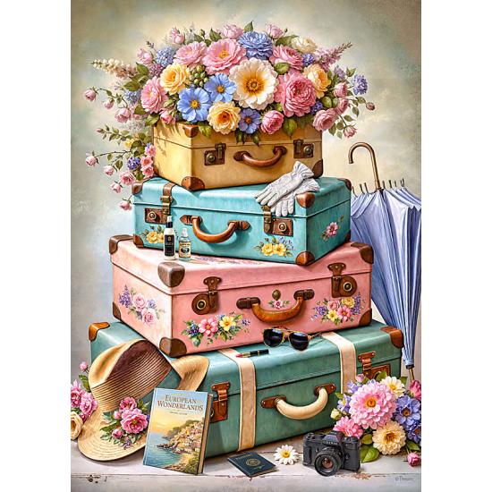 Puzzle Cherry Pazzi Pronto Para Começar 1000 peças