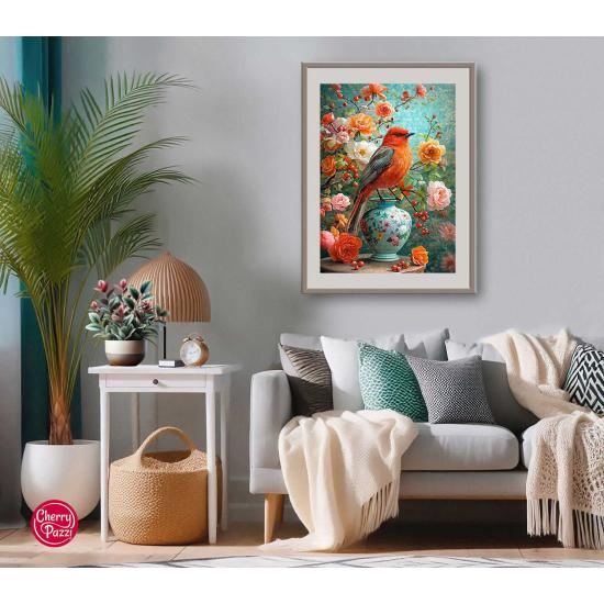 Puzzle Cherry Pazzi Melodía Floral 1000 peças