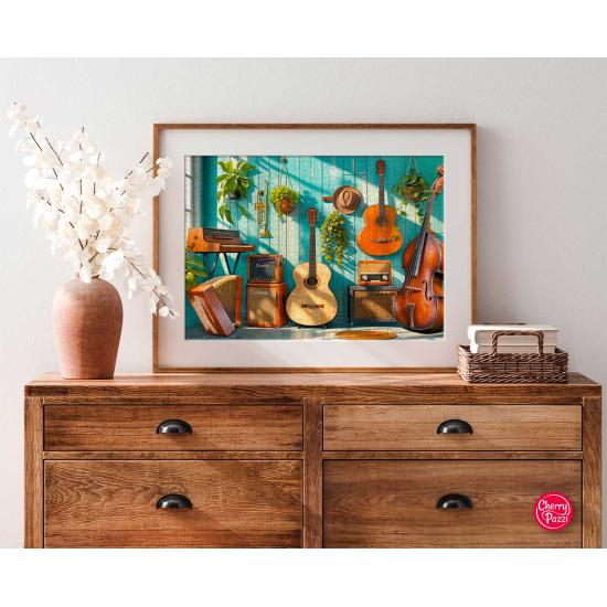 Puzzle Cherry Pazzi Músicas de Garagem 1000 peças