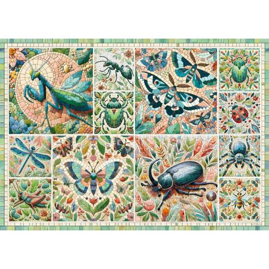 Puzzle Cherry Pazzi Mosaico Da Miniatura Selvagem1000 pçs
