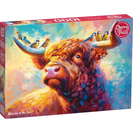 Puzzle Cherry Pazzi mugindo no ar, 1000 peças Puzzle Cherry Pazzi mugindo no ar, 1000 peças