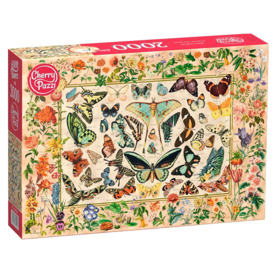 Puzzle Cherry Pazzi Mundo Botânico 2000 peças