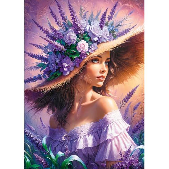 Puzzle Cherry Pazzi Lavender Muse, 1000 peças Puzzle Cherry Pazzi Lavender Muse, 1000 peças