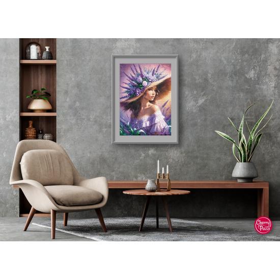 Puzzle Cherry Pazzi Lavender Muse, 1000 peças Puzzle Cherry Pazzi Lavender Muse, 1000 peças