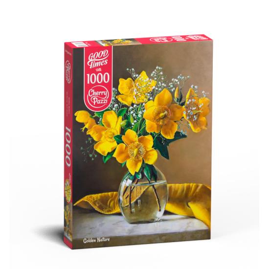 Puzzle Cherry Pazzi Golden Nature 1000 peças