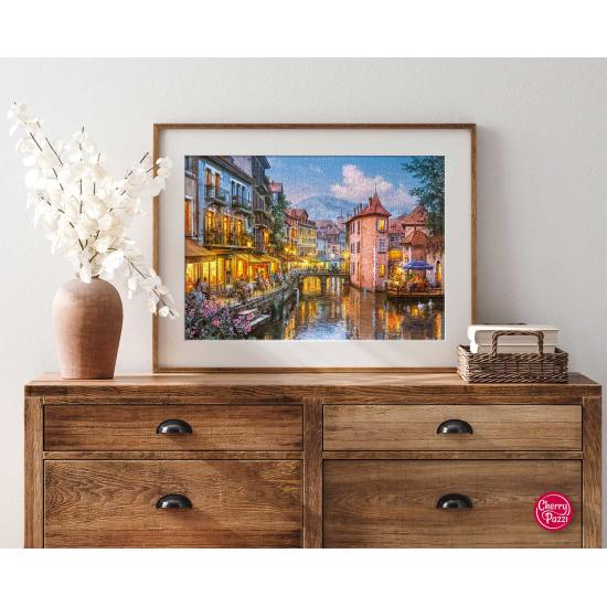 Puzzle Cherry Pazzi Night em Annecy 1000 peças