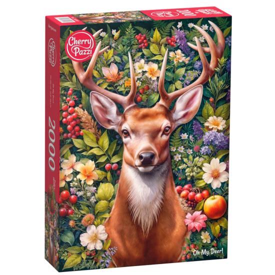 Puzzle Cherry Pazzi Oh My Deer 2000 peças