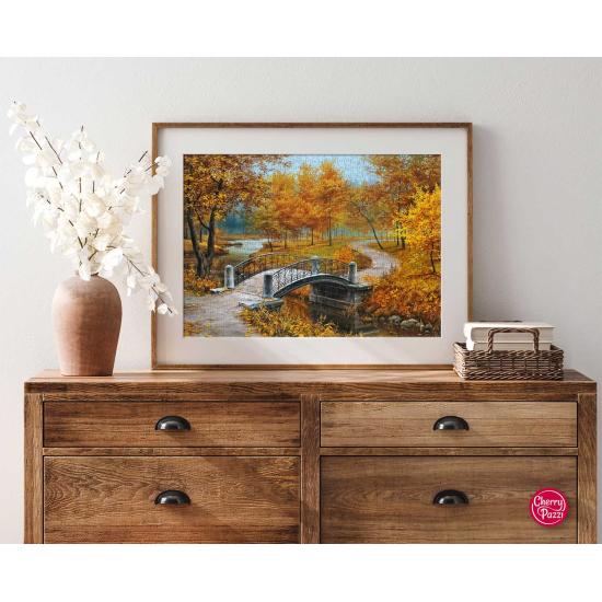 Puzzle Cherry Pazzi Outono em um parque antigo de 1000 pe