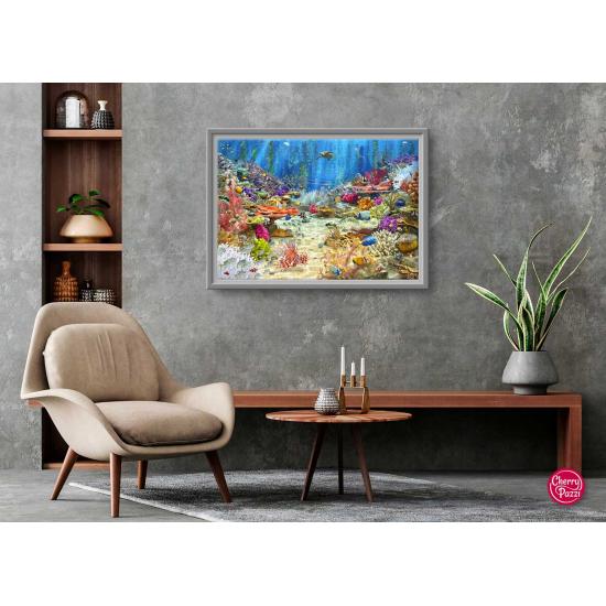 Puzzle Cherry Pazzi Paraíso dos Recifes de Coral de 2000 peças