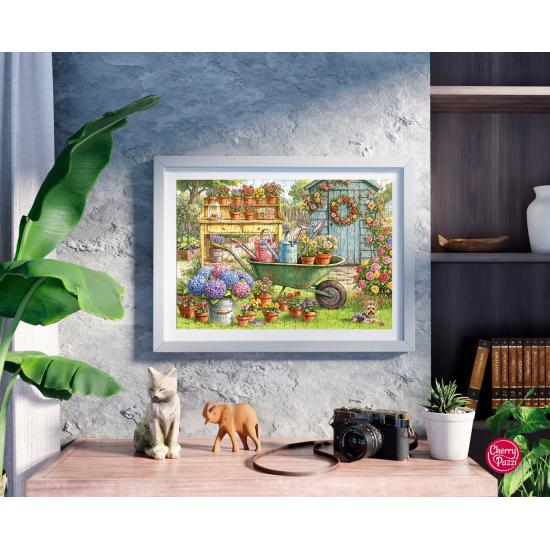 Puzzle Cherry Pazzi Alegria De Plantar XXL de 300 peças