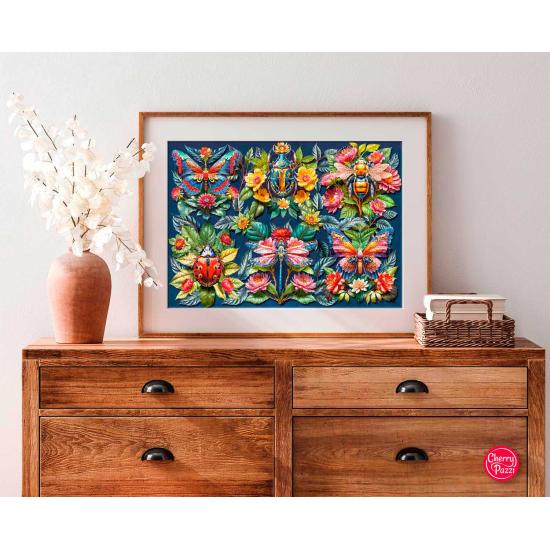 Puzzle Cherry Pazzi Pequenas Maravilhas 1000 peças Puzzle Cherry Pazzi Pequenas Maravilhas 1000 peças