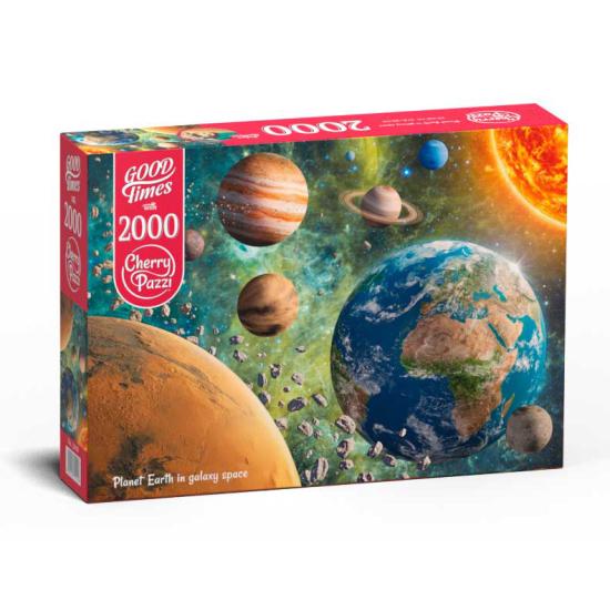 Puzzle Cherry Planeta Terra no Espaço de 2000 pçs Puzzle Cherry Planeta Terra no Espaço de 2000 pçs