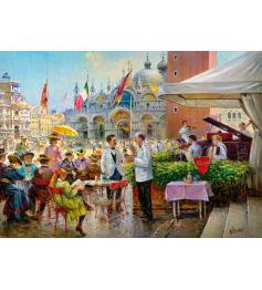 Puzzle Cherry Pazzi Praça São Marcos Veneza de 1000 peça
