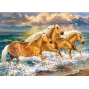 Puzzle Cherry Pazzi Cavalos Fantasia 1000 Peças