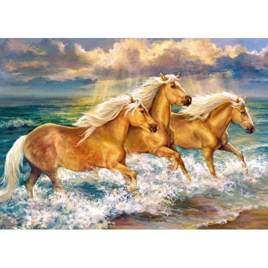Puzzle Cherry Pazzi Cavalos Fantasia 1000 Peças