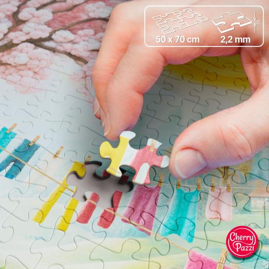 Puzzle Cherry Pazzi Prado de Vestes 1000 pçs