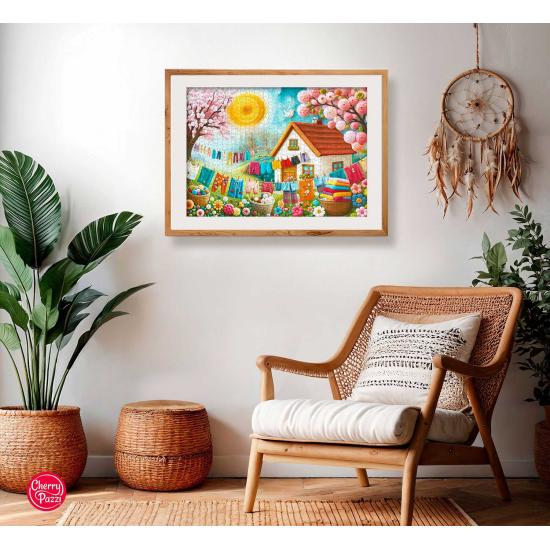 Puzzle Cherry Pazzi Prado de Vestes 1000 pçs