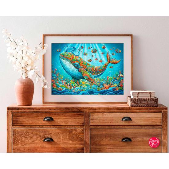 Puzzle Cherry Pazzi Príncipe das Baleias 1000 peças