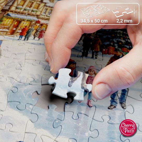 Puzzle Cherry Pazzi Vila Nevada XXL de 300 peças