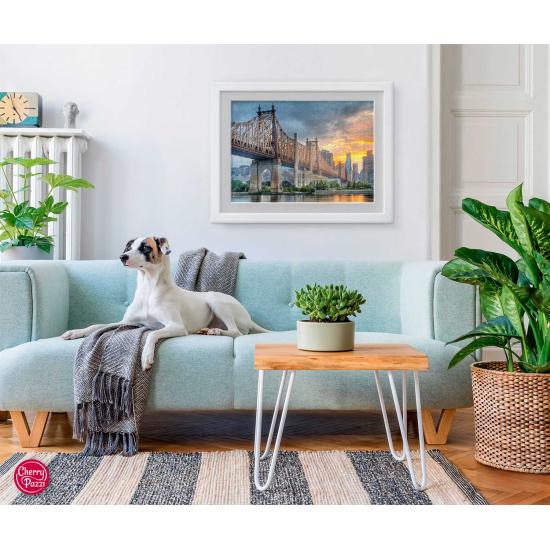 Puzzle Cherry Pazzi Queensboro Bridge em Nova York de 100