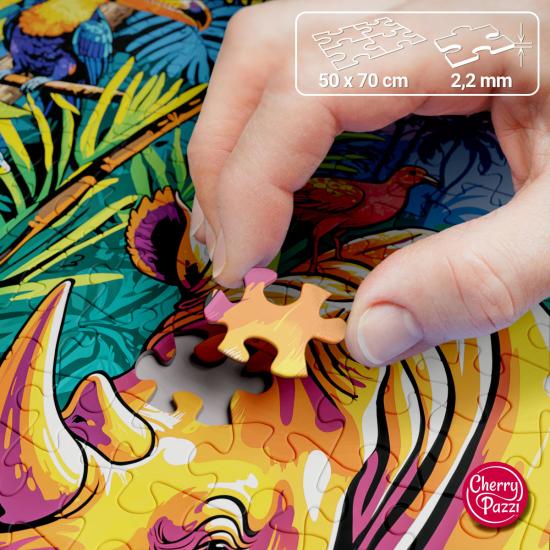 Puzzle Cherry Pazzi Relaxando Juntos de 1000 peças
