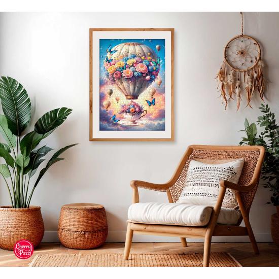 Puzzle Cherry Pazzi Relaxe E Levante-Se de 1000 peças