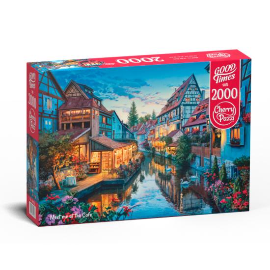 Puzzle Cherry Pazzi Encontre-me no Café 2000 Pc