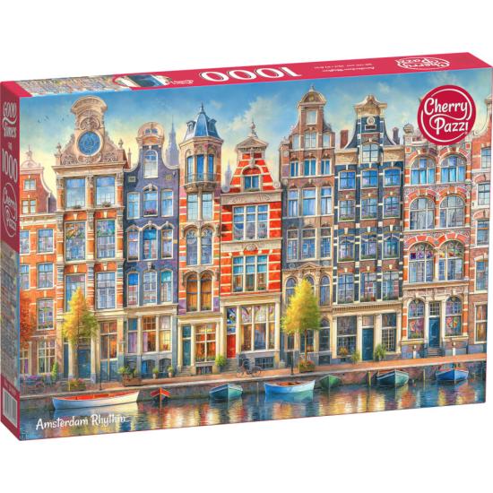 Puzzle Cherry Pazzi Ritmo De Amsterdã 1000 peças